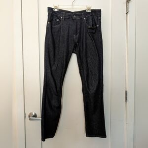 Bonobos jeans - dark indigo (tan patch)